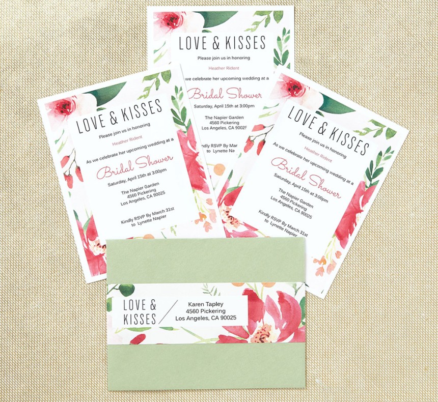 Print your own wedding labels and stickers | Avery